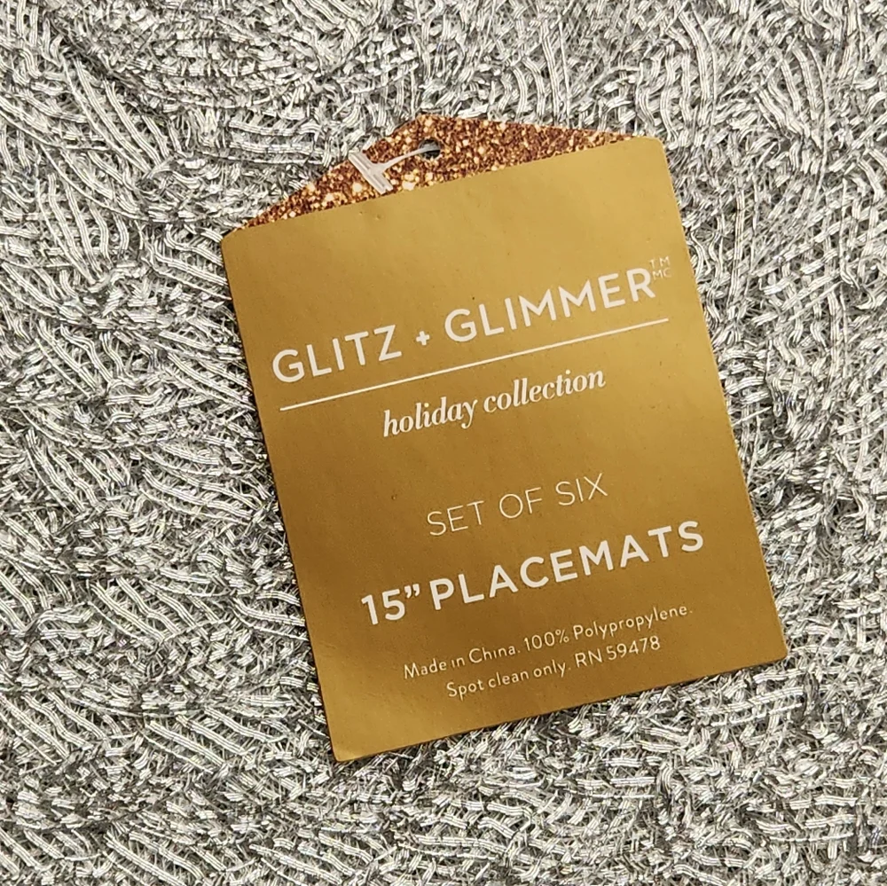 Glitz+Glimmer Metallic Silver 15